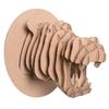 [A2712] - 3D Cardboard Figurine 'Hippopotamus' - Boards 30x30 Cm