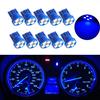 10Pcs Car T10 4SMD 1210 LED Wedge Dashboard Gauge Side Door Mark Lights Lamp