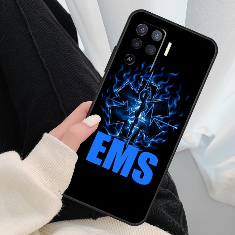 Медицинский чехол EMT EMS для Oppo A96 A76 A16 A60 A98 A58 A78 A18 A38 A80 A40 A77 A57 A17 A74 A54 A94 A15 A5 Pro