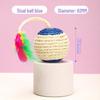 Sisal Ball Cat Teaser & Teeth Grinding Toy Set for Kittens