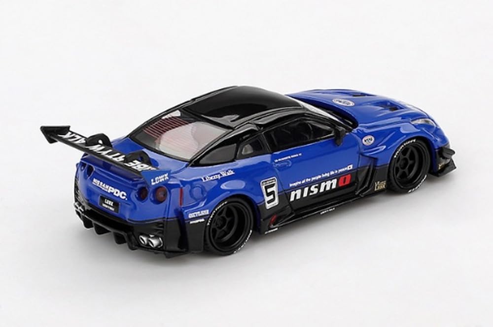 Sunrich MINI GT WORKS GT Версия Nissan 2 Синий Готовый Продукт 1/64 LB-Silhouette 35GT-RR (Правый руль) MGT01124-R