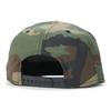 (New Era) NEW ERA Cap Snapback 9FIFTY FLAT BILL Woodland Camo Camouflage Pattern FREE (Size Adjustable)