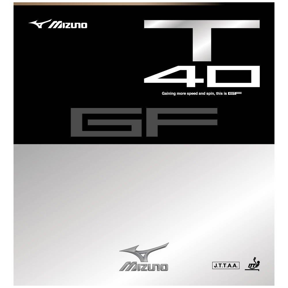 Mizuno Резина для настольного тенниса GF 83JRT54009 Черная T-40 09 2.0