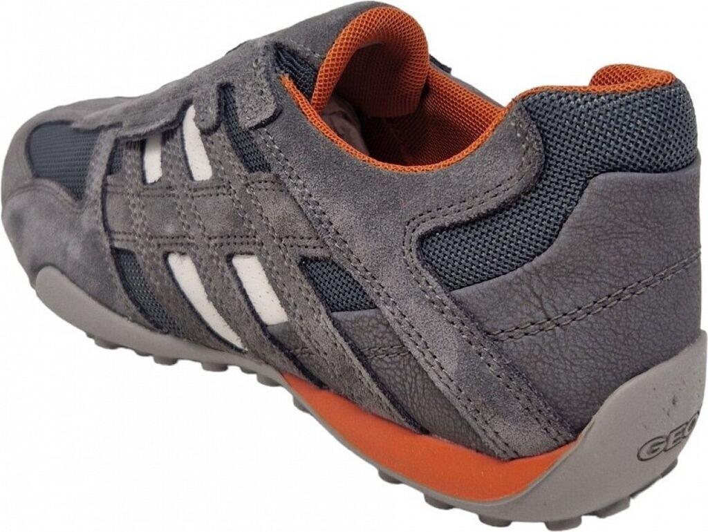Кроссовки Geox U Snake L (U4207L) grey/orange