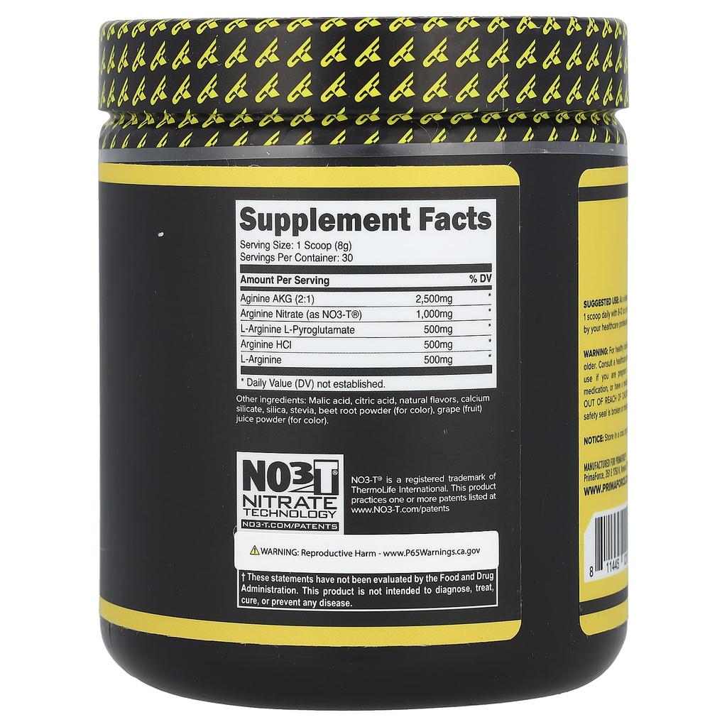 Primaforce L-Arginine Complex, Mixed Berry, 8.6 Oz (240 G)