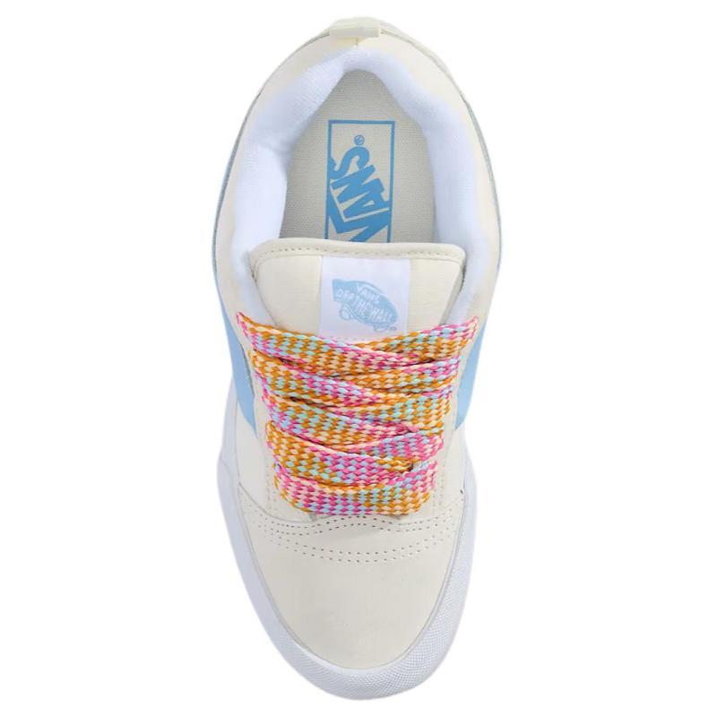Vans Knu Skool Низкие кеды для скейтборда Унисекс Бежевые Синие Кроссовки VN000D6ZZ5D