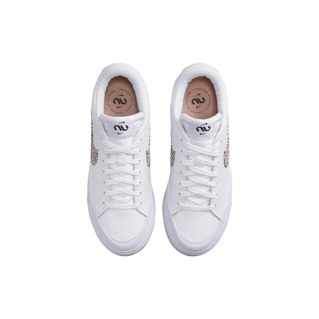 Nike Женские кроссовки Court Legacy Lift United in Victory Белый Черный Summit-White FD0558-100