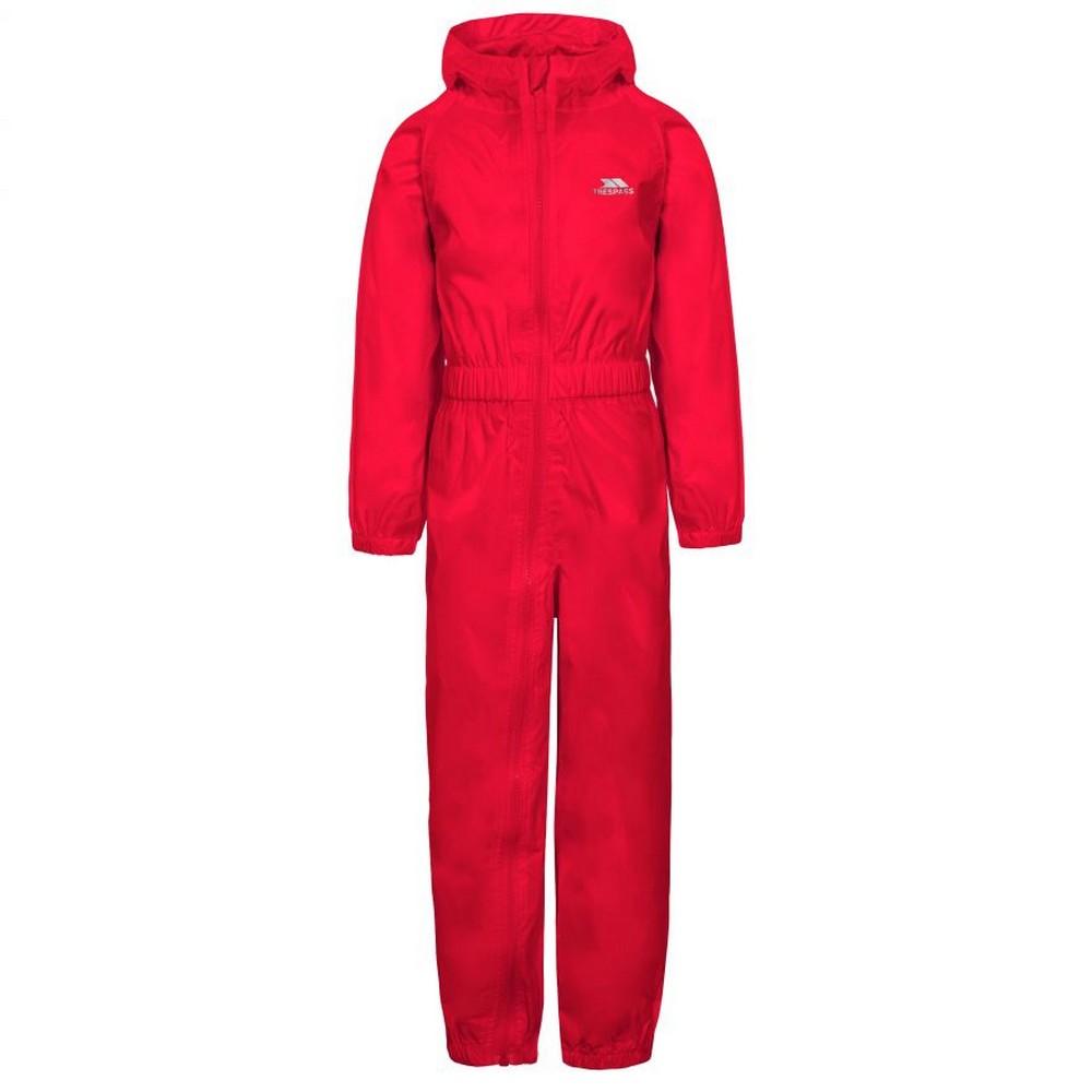 Trespass Childrens/Kids Button Rain Suit