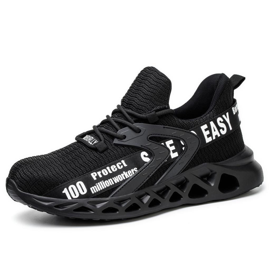 Легкая защитная обувь со стальным носком, дышащая промышленная обувь, неразрушимые рабочие защитные ботинки, мужская рабочая обувь с защитой от проколов, мужская обувь