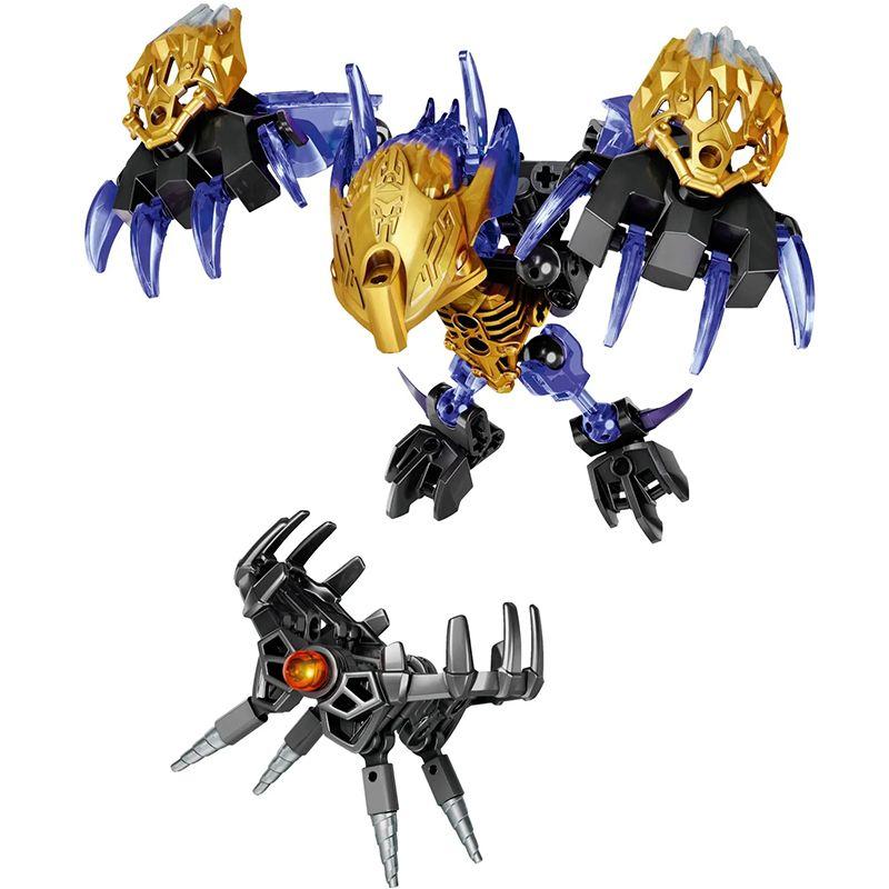 DIY Biochemical Warrior Master Domestic Building Blocks Skeleton Spider King Mech Assembly Combination toys for children gifts