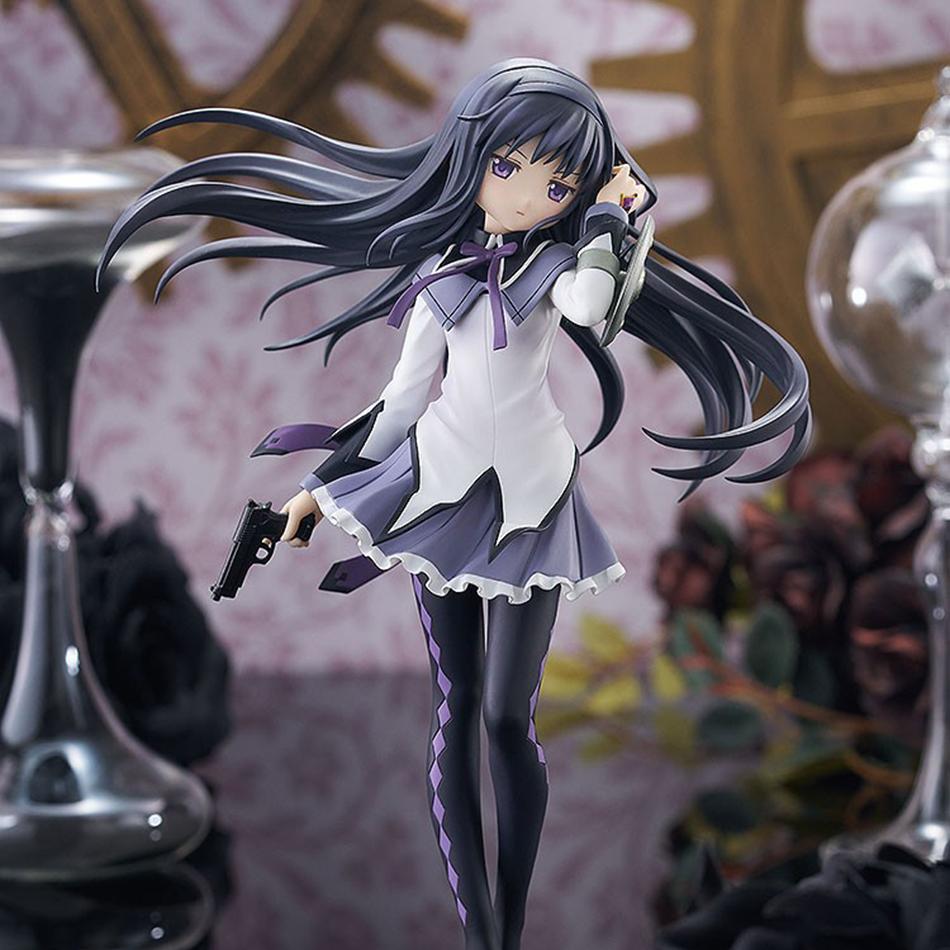 Оригинальная 18 см Фигурка Аниме Puella Magi Madoka Magica Акеми Хомура Волшебница ПВХ Аниме Фигурки Действия Модель Аниме Мультфильм Подарок