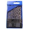 13-Piece High-Speed Steel Titanium Coated Stainless Steel Drill Bit Set