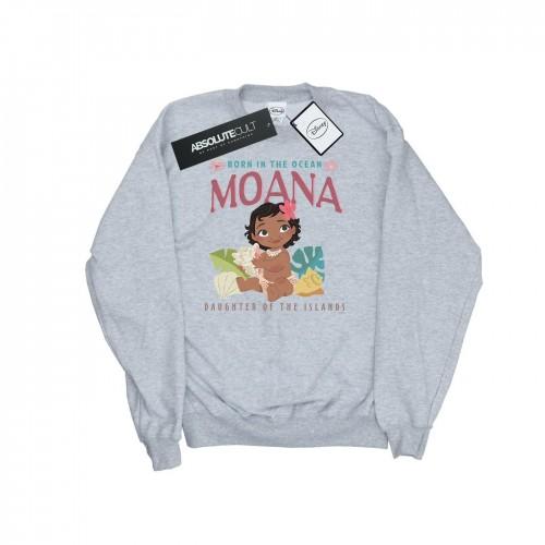 Disney Womens/Ladies Moana Born In The Ocean Sweatshirt