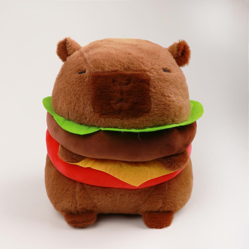 Kapibala Hamburger Плюшевая игрушка-кукла Кулон Летняя кукла Kapibala