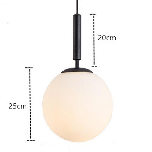 Современный подвесной светильник, роскошный золотой стеклянный шар, абажур, подвесные светильники для столовой, спальни, декоративное освещение