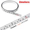 Steel Metal Tape Measure Self-Adhesive Adhesive Backed Tape Ruler Workbench Ruler  Drafting