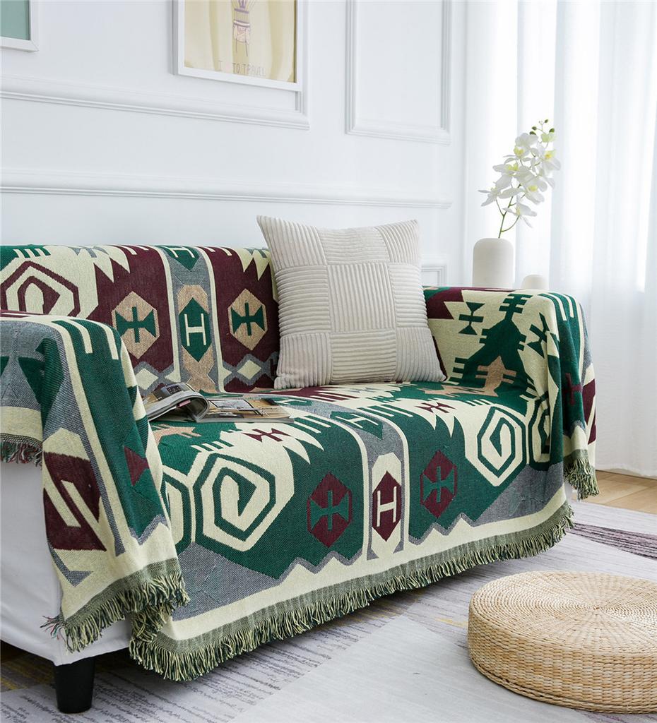 Утолщенное и минималистичное двустороннее тканевое одеяло для дивана, диванное полотенце, легкая роскошная скатерть для чайного стола, домашнее открытое походное одеяло, полотенце для кровати