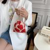 Сумка для хранения Love Storage Bag на шнурке в стиле ретро из вельвета - небольшой органайзер для косметики и всякой всячины