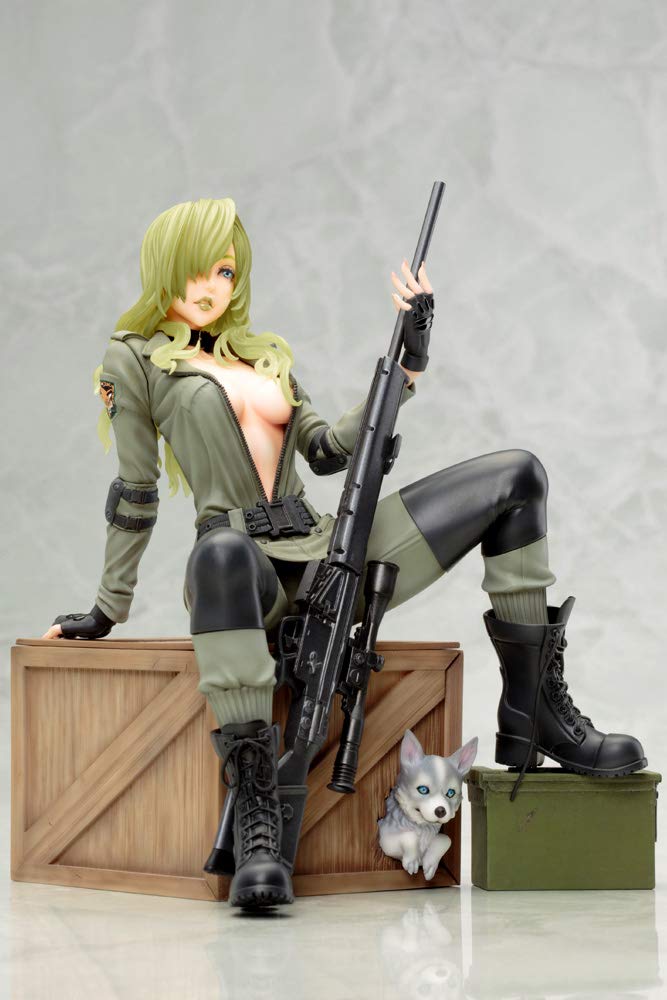 Toshiya Metal Gear Solid Bishoujo Sniper Wolf масштабная ПВХ окрашенная готовая фигурка SV306 1/7