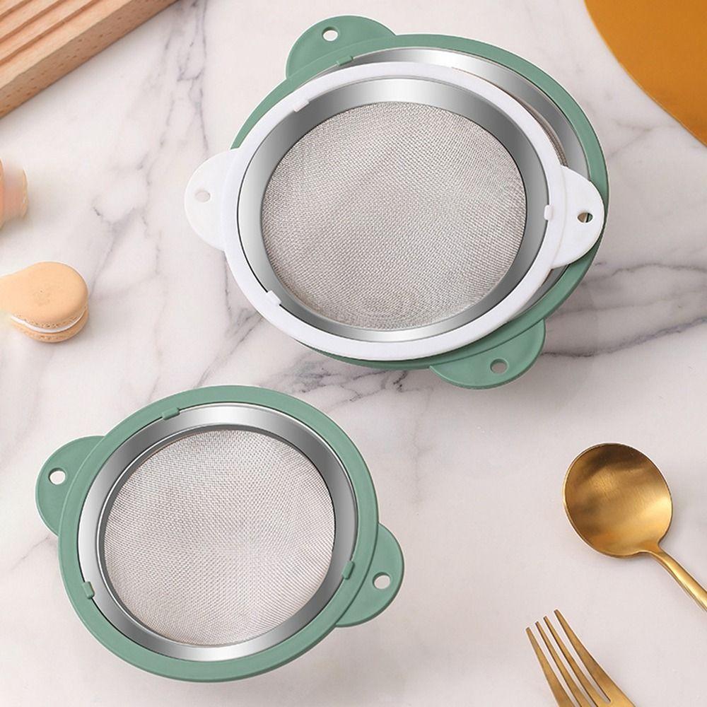 Фильтр-ложка из нержавеющей стали, кухонные гаджеты, сетка для пищевого фильтра, новый фильтр-экран для кухни