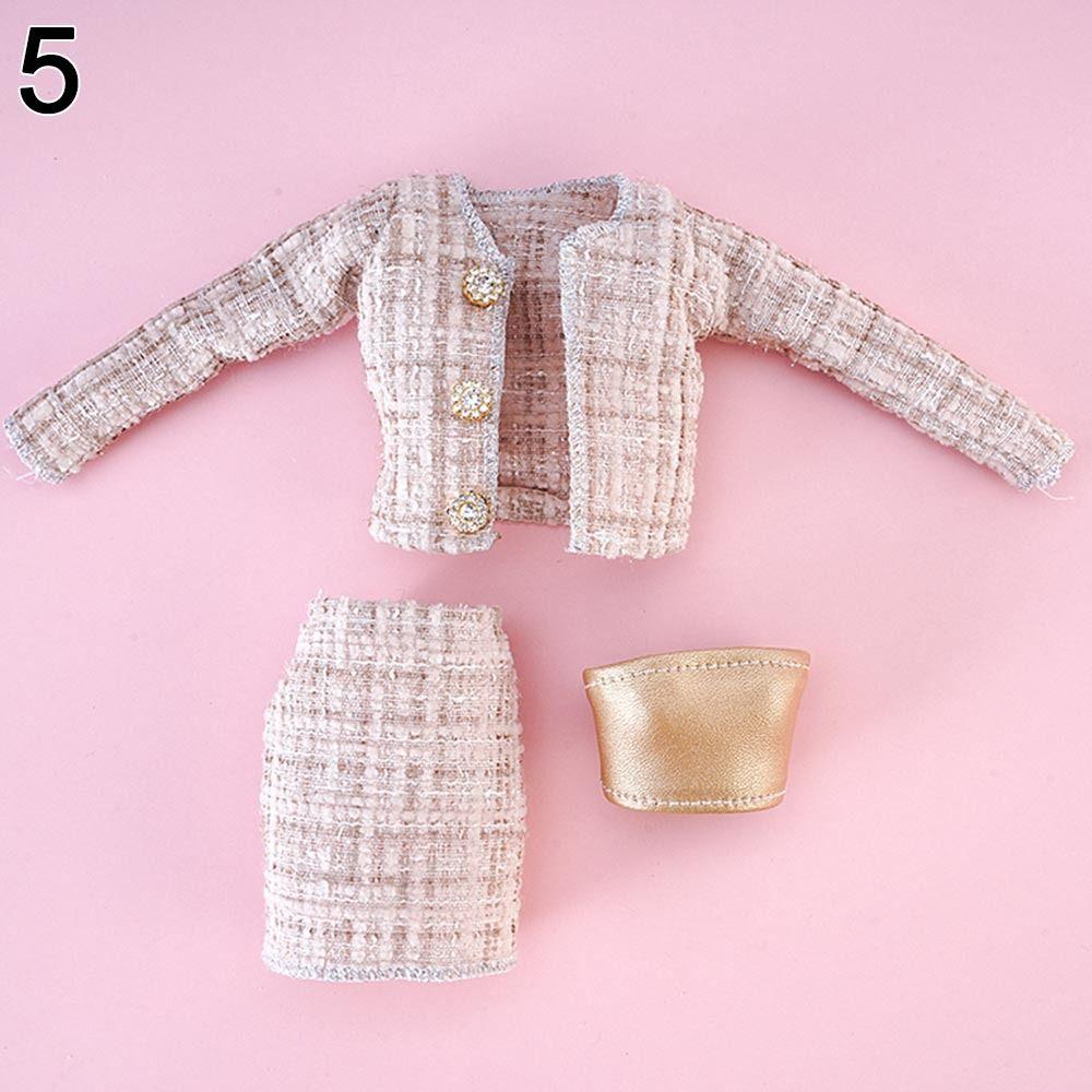 1 комплект 30 см кукольные аксессуары детская подарочная игрушка элегантное пальто одежда для девочек юбка для кукол повседневная одежда