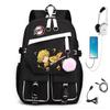 Primary and Secondary School Students Double Shoulder Schoolbag Personalized Multi-functional Student Schoolbag