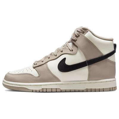 Женские кроссовки Dunk High Fossil Stone Cream Black Sail DD1869-200