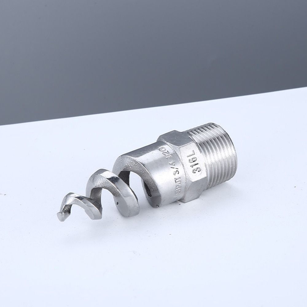 316L Stainless Steel Spiral Nozzle Silver Atomization Nozzle Agricultural Spray