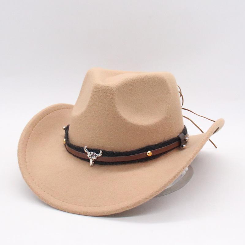 Denim Calf Head Belt Buckle Decorative Literary And Retro Creative Hat Special Hat Ring Strap