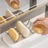 Новая самодренирующаяся мыльница из нержавеющей стали, многофункциональная, с поддоном, стойка для хранения в ванной комнате, мыльница для различных помещений, для использования в ванной