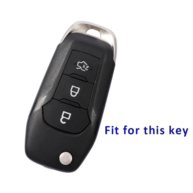 ТПУ Чехол Держатель Брелок Чехол для Автомобильного Ключа Для Ford Figo Mondeo 5 Ecosport Fiesta Everest Ranger Fusion Kuga Escort F150