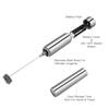 Stainless Steel Electric Milk Frother Portable Coffee Frother Handheld Frother  Barista Use