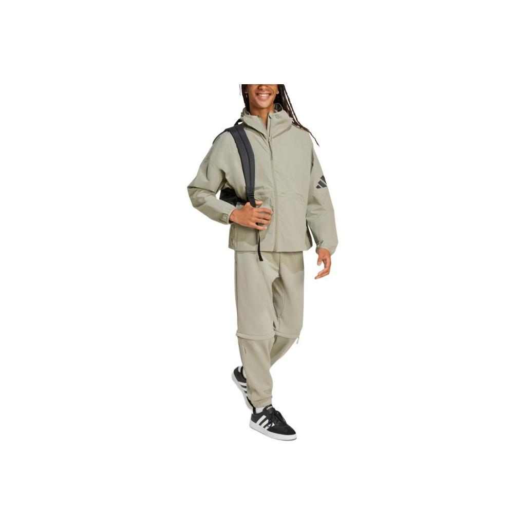 Adidas Myshelter Ss25 Windbreaker Casual Loose Versatile Hooded Jacket Men Jacket JW3631