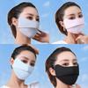 1Pc Ice Silk Face Mask Uv Sun Protection Summer Adjustable Breathable Men Women Outdoor Running Cycling Sports Mask