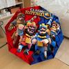 1pc Clash Royale Royal Battle Themed High-quality Umbrella,Automatic Opening and Closing Umbrella,Multi-functional Umbrella G0811071