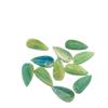 10Pcs 10x19mmAcetic Acid Imitation Shell Bamboo Leaf Lily Df The Valley Leaf Beads Accessories DIY Acetate Beaded Material Jewelry Accessory