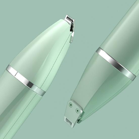 1 Set Cat Hair Trimmer Quiet Cordless Handheld Dog Shaver Clipper USB Charging 4-in-1 Electric Pet Grooming Kit with 4 Blade for Long Hair Pets