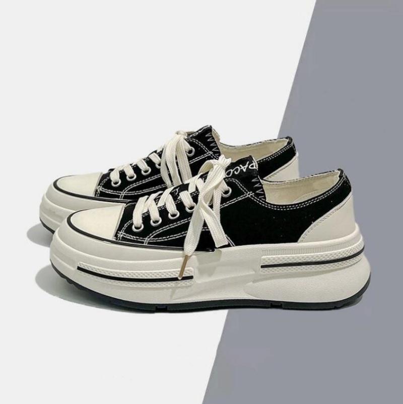 Woman Designer Shoes Women Platform Shoes Fashion Canvas Skateboarding Shoes Women Lace-up Canvas Classic Shoes Sneakers Women