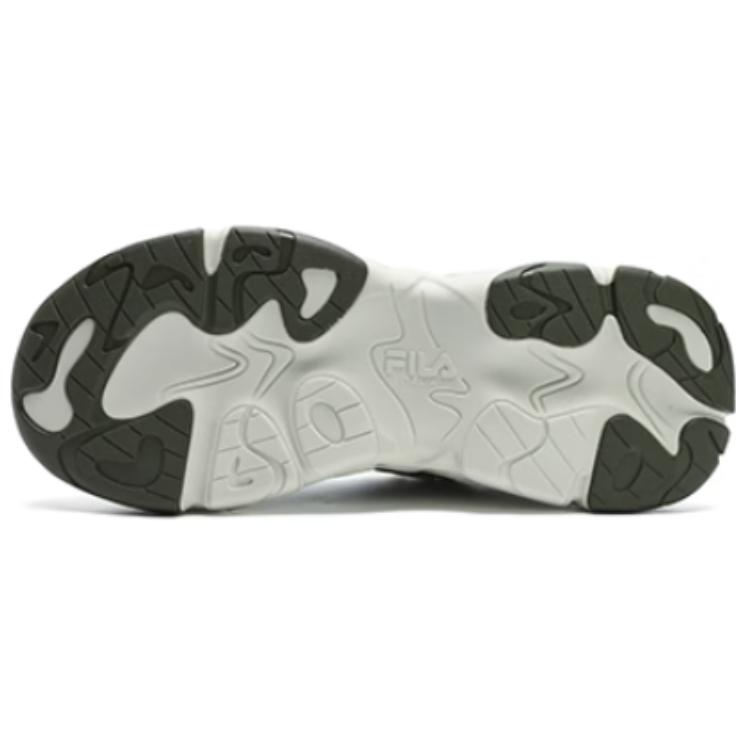 Fila Mars 3 Легкие Удобные Прочные Низкие Кроссовки Папы Мужские кроссовки Зеленые F12M432103FSL