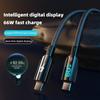100W 6A Type C PD Quick Charger 3.0 Cable For Samsung Xiaomi Huawei USB C Mobile Phone Data Cord Fast Charging Data Cable