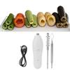 Stainless Steel Electric Vegetable Core Digger Replaceable Head Electric Fruit Corer  Restaurant