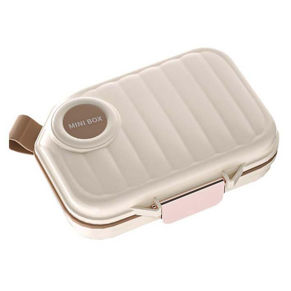 Portable Travel Pill Organizer with Lids Airtight Weekly Pill Box Moisture-proof 7 Compartments Pill Dispenser Travel Essentials