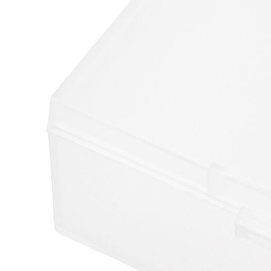 Прозрачный пластиковый чехол для визиток Comet с верхней загрузкой для фотокарт (4)