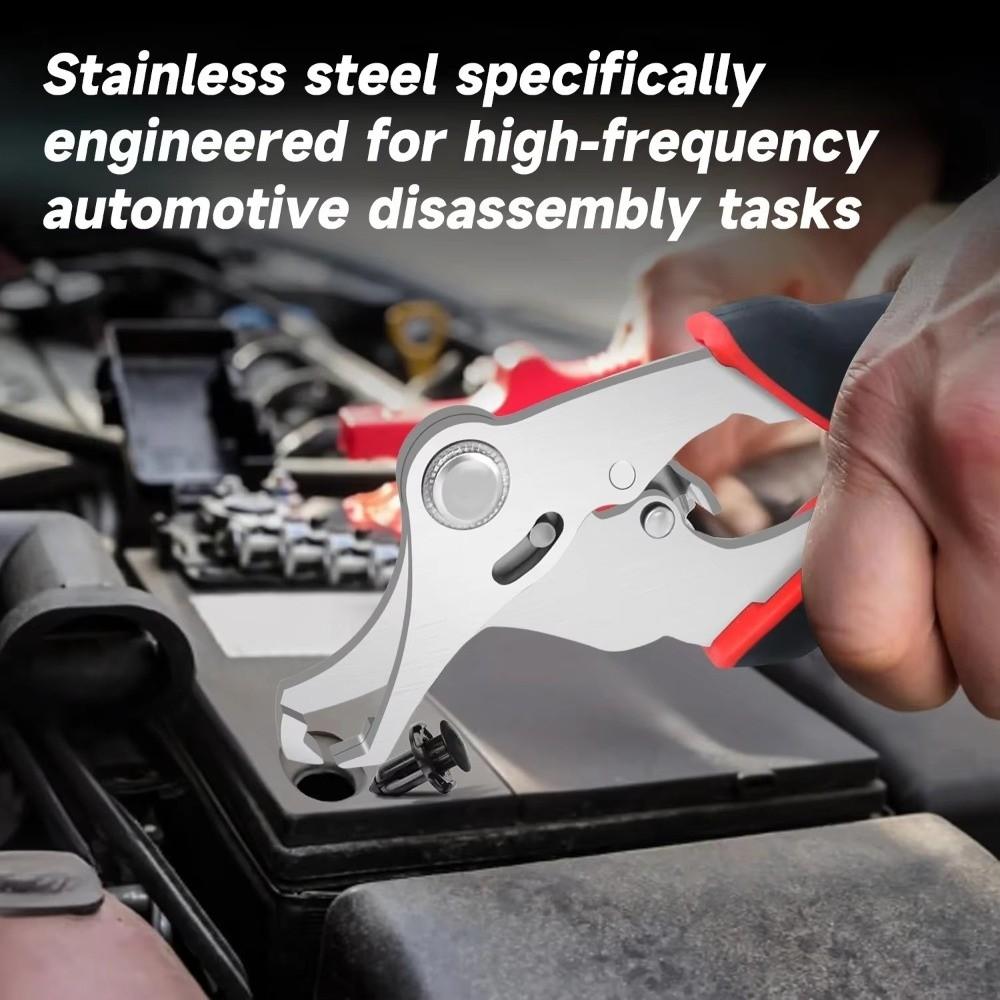 Multi-Functional Automotive Snap Pliers Stainless Steel Disassembly Tool Mechanics Workshop