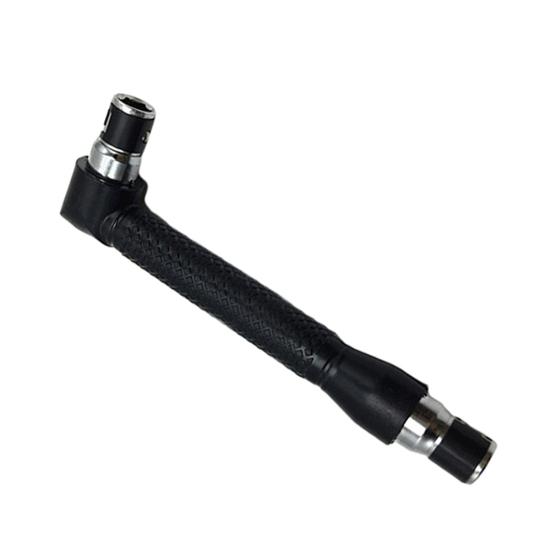 Черный мини-трещоточный ключ 1/4, отвертка, торцевые ключи, стержни, ручной инструмент с битой