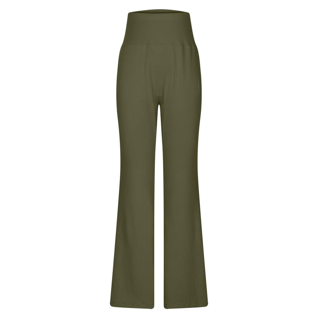 Women's Casual Business Work Pants , Regular Micro Flared Yoga Pants