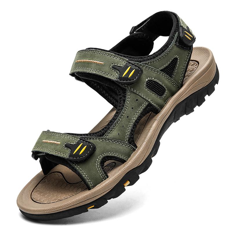 Fashion Summer Outdoor Men's Sandals Non-slip Men's Casual Sneakers Comfortable Beach Sandals Plus Size Men's Breathable Wading Sandals