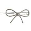 Electroplate Bowknot Hair Clip Metal Hair Clip Korean Hairpin Female Side Clip Cute Hair Decors Women Fashion Barrettes