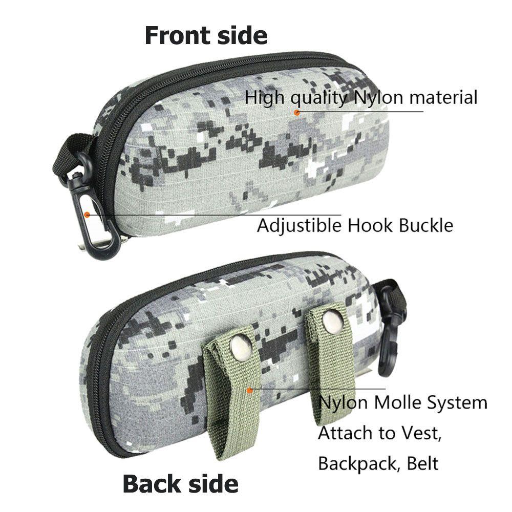 Unisex Travel Office Camouflage Glasses Holder Eyeglasses Accessories Glasses Box Eyeglasses Case
