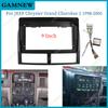 9-дюймовая автомобильная рамка-переходник, декодер Canbus, для Jeep Grand Cherokee 2 1998-2005, комплект панели для установки Android-радио
